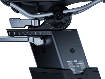 Stolz ist Decathlon auf die patentierte, kleinteilige Einstellbarkeit