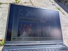 Draußen unter Sonnenlicht