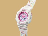 Die Casio Baby-G BA-110XMLP25-7PFUN (im Bild) ist das neueste Modell, das in Zusammenarbeit mit My Little Pony entstanden ist. (Bildquelle: Casio)