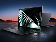 Das UniBook kostet derzeit 449 Euro. Im Bild zu sehen: ein Werbemotiv, das das Design des Laptops hervorhebt