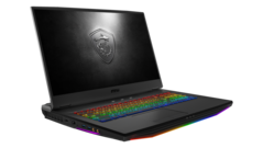 Der GT76 Titan ist das Flaggschiff der MSI GT-Serie und hängt mit übertaktbaren Core i9 Desktop-Prozessor und GeForce RTX 2080 Grafik selbst viele High-End-Desktop-PCs ab.