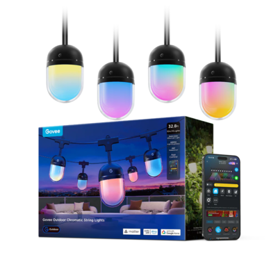 Chromatische Lichterketten für den Außenbereich von Govee