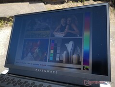 Im Freien unter direkter Sonneneinstrahlung