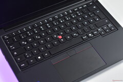 Die Tastatur des Lenovo ThinkPad T14 Gen 7