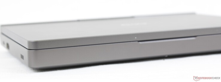 Vorderseite: keine Anschlüsse