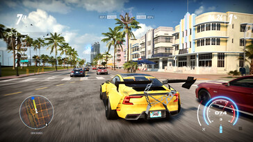 Im Bild: Ein Gameplay-Screenshot aus Need for Speed Heat.