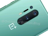 OnePlus 8 Pro: Pressebild zeigt Handy in Minzgrün.