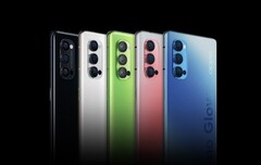Das Reno4 Pro ist in zwei speziellen "Reno Glow"-Farben erhältlich. (Bild: Oppo)