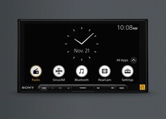 Das neue Auto-Hi-Fi-System von Sony unterstützt sowohl Apple CarPlay als auch Android Auto, und zwar drahtlos. (Bild: Sony)