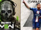 Spielecharts: CoD Modern Warfare 2 und FIFA 23 kämpfen um Platz 1 auf PlayStation und Xbox.