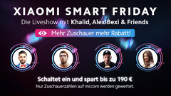 Achtung Livestream! Der Xiaomi Friday mit satten Black Friday Rabatten, Livestream Xiaomi Home und vielen Gewinnen!