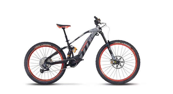 Es handelt sich um ein Mullet-E-Bike (Bildquelle: Audi)
