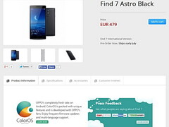 Oppo Find 7: Vorbestellung für 480 Euro, Lieferung im Juli