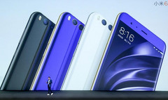 Das Mi 6 von Xiaomi kommt in drei Farboptionen, zwei Speichervarianten und einer Keramikversion.