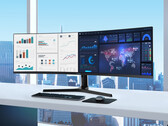 Der Samsun Business-Monitor S9U bietet ein Panel im 32:9-Format. (Bild: Samsung)