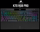 Lasset die Spiele beginnen: Das Corsair K70 RGB Pro Mechanical Gaming Keyboard mit Cherry MX-Schaltern ist ein Profi-Alubrett mit Beleuchtung zum Zocken.