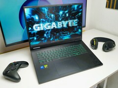 GeForce RTX 5080, Core 7, 32 GB RAM, 1-TB-SSD, 2.5k-Panel: Gigabyte Gaming A18 Pro. (Bild: Florian Glaser)