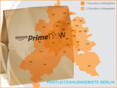 Amazon: Prime Now in Berlin gestartet