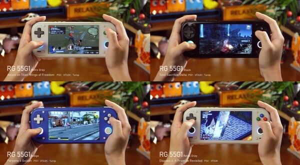 Der Anbernic RG 55G1 soll mehrere Systeme emulieren können, darunter auch einige weniger anspruchsvolle Nintendo-Switch-Spiele