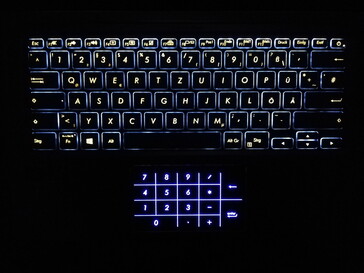 Asus ZenBook 14 - Beleuchtung