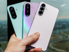 von links: Galaxy A26, Galaxy A36 und Galaxy A56 (Bildquelle: Daniel Schmidt)