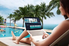 Das Hi MateBook 14 nutzt eine Tastatur mit runden statt eckigen Tasten. (Bildquelle: Wiko)