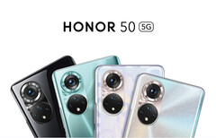 Bei Amazon gibt es aktuell das Honor 50 5G sowie das Honor 50 Lite zu Schnäppchenpreisen. (Bild: Honor)