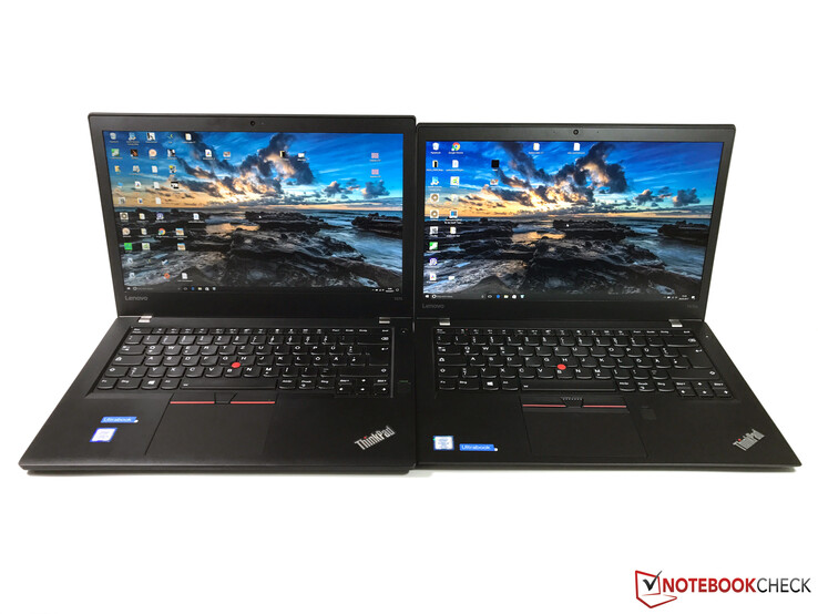 T470 (links) vs. T470s (rechts)