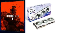 Die Intel Arc B580 kann aktuell zum Bestpreis bestellt werden, inklusive Battlefield 6. (Bildquelle: Intel, bearbeitet)