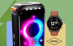 JBL und Fossil bieten aktuell bei einer Aktion eine gratis Smartwatch beim Kauf der JBL Partybox 710. (Bild: JBL)