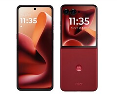 Das Motorola Razr 60 Ultra wird offenbar auch in Rot angeboten. (Bildquelle: Evan Blass)