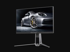 Der AOC Agon Pro PD27S kann mit einem extravaganten Design samt RGB-Beleuchtung aufwarten. (Bild: AOC)