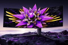 Der neueste Gaming-Monitor von TCL setzt auf ein riesiges 57 Zoll HVA-Panel. (Bildquelle: TCL)