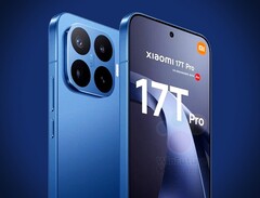 Das Xiaomi 17T Pro wird auch in Blau angeboten, erhält sonst aber kaum Design-Änderungen.