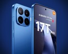 Das Xiaomi 17T Pro wird auch in Blau angeboten, erhält sonst aber kaum Design-Änderungen.