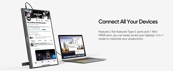Die Verbindung mit nur einem Anschluss ist möglich (Bildquelle: Arzopa)