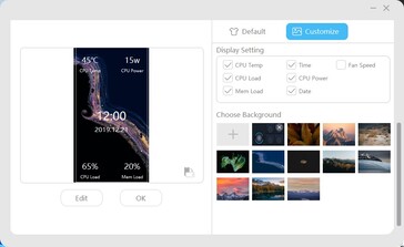 Einstellungen für den LCD-Bildschirm
