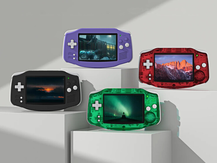 Der Anbernic RG34XX sieht dem Game Boy Advance nicht unähnlich