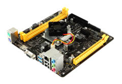 Biostar bringt Mini-ITX-Mainboard mit integrierter AMD-Quadcore-CPU