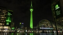 Nvidia@Berlin Alexanderplatz