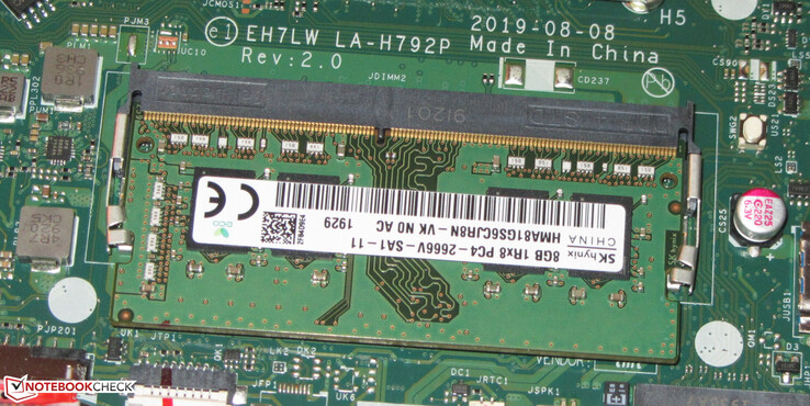 Der Arbeitsspeicher läuft im Single-Channel-Modus. Eine Aktivierung des Dual-Channel-Modus ist nicht möglich.