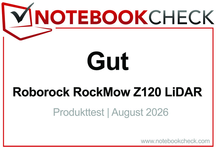 Roborock RockMow Z120 LiDAR Test Award