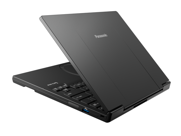 Das Panasonic Let's Note FC7 von hinten
