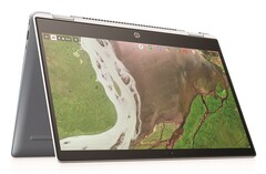 Das Gehäuse ist zweifarbig gestaltet. HP spricht von