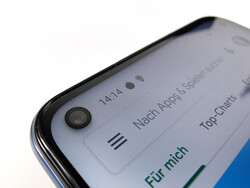 Leichte Schattenbildung im Bereich der Frontcam