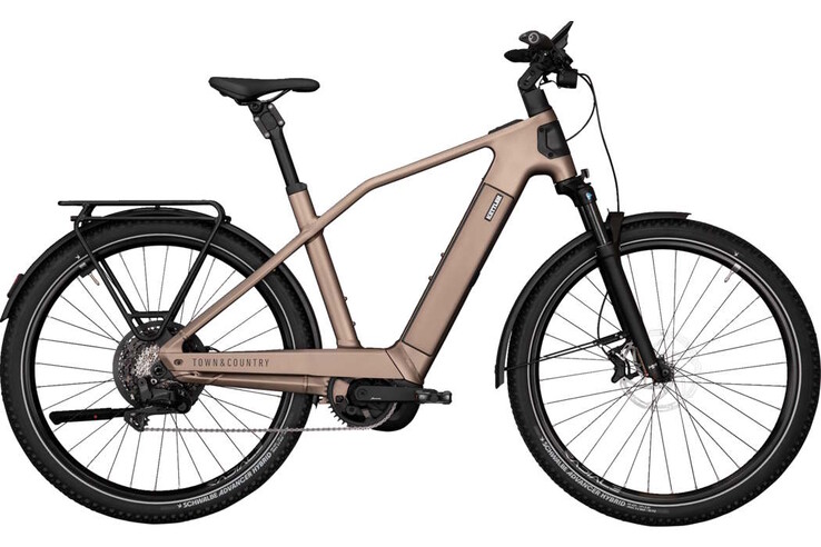 Erhältlich ist das Fahrrad auch mit einem klassischem Diamantrahmen