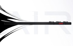 Das RedMagic 11 Air soll trotz 7.000 mAh Akku relativ dünn sein. (Bildquelle: Nubia)