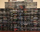Eine Sammlung von PlayStation 1 Spielen