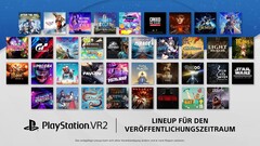 PlayStation VR 2 kommt am 22. Februar auf den Markt, zum Launch stehen 37 Spiele zur Auswahl. (Bild: Sony)