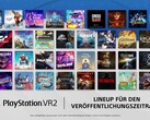 PlayStation VR 2 kommt am 22. Februar auf den Markt, zum Launch stehen 37 Spiele zur Auswahl. (Bild: Sony)